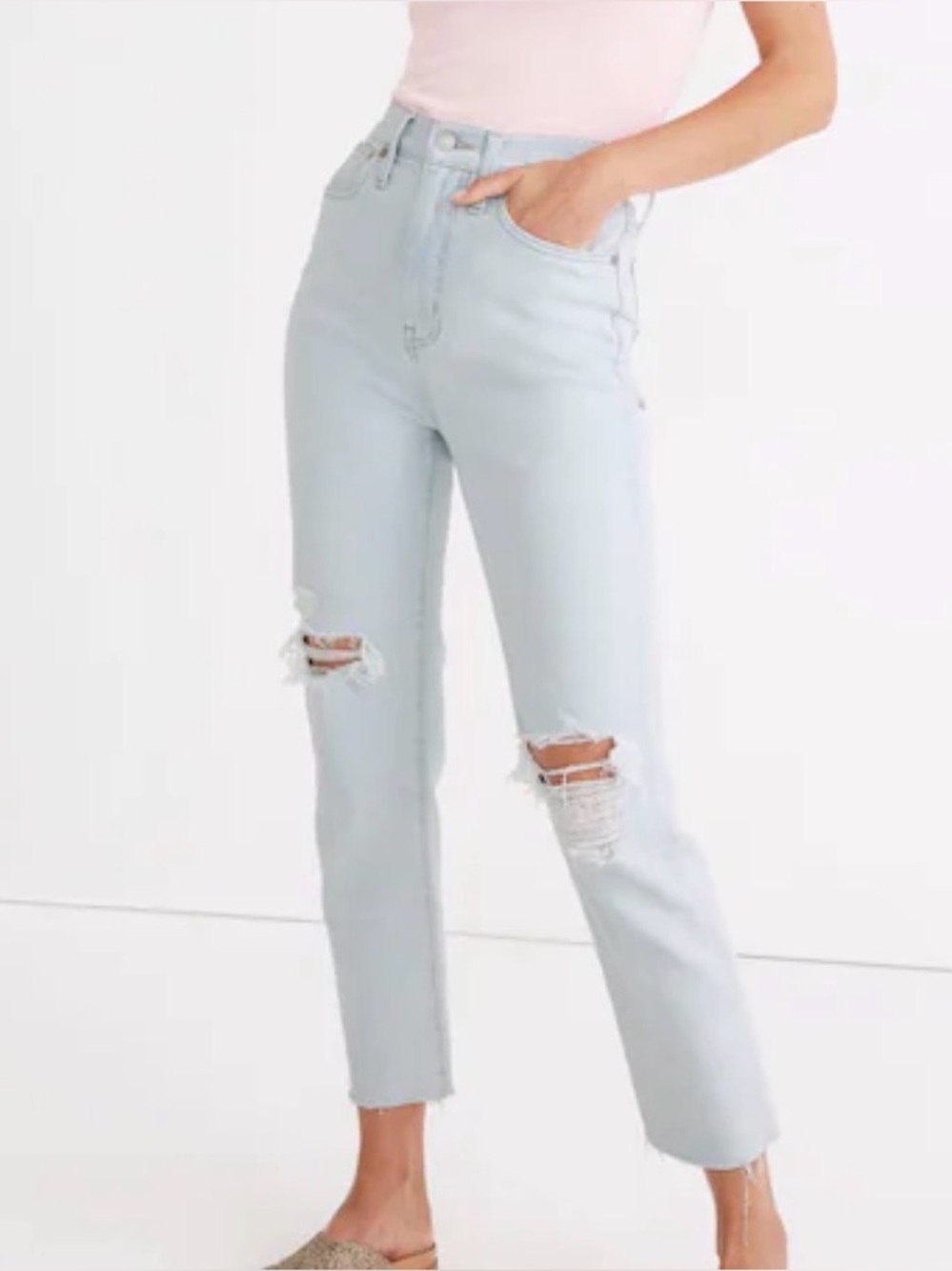 The Momjean in Harman Wash: Raw-Hem Edition